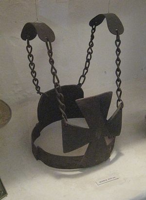 The type of chains Philaret claims to have worn in his childhood. Photo: Wikipedia