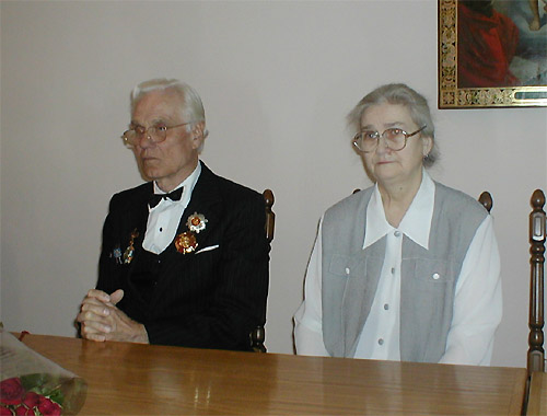 М.С.Литвиненко с супругой Людмилой Васильевной