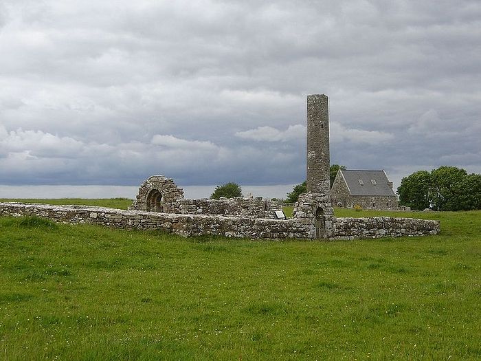 Churches of Sts. Caimin and Brigid on Inis Cealtra