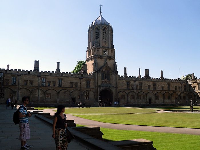 Колледж и собор Крайст-Черч в Оксфорде (фото Ирины Лапа)