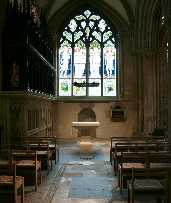 Придел Богородицы в соборе Крайст-Черч, Оксфорд (фото любезно предоставлено - Judith Curthoys)