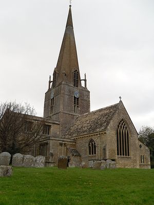 Церковь Богородицы в Бамптоне, Оксфордшир (фото Ирины Лапа)