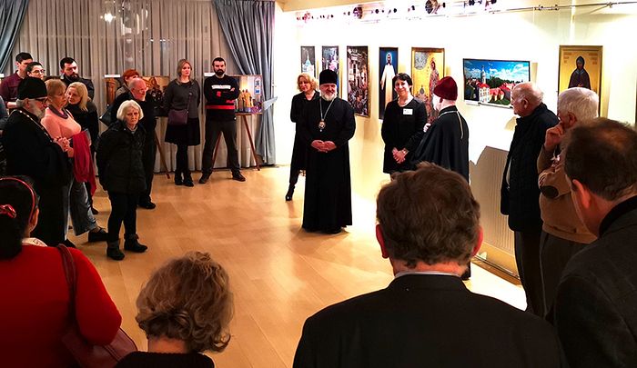 Выставка, посвященная Александро-Невской лавре, открылась в Брюсселе