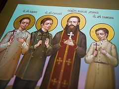 Hieromartyr Paul Dernov and 3 sons canonized in Tatarstan (+ VIDEO)