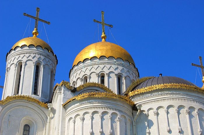 Кресты Успенского собора во Владимире. XII век