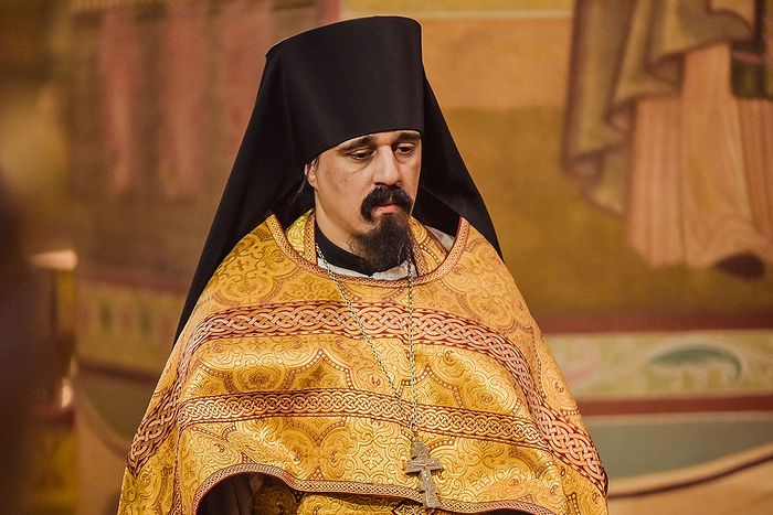 Иеромонах Макарий Флорес, насельник Донского монастыря в Москве