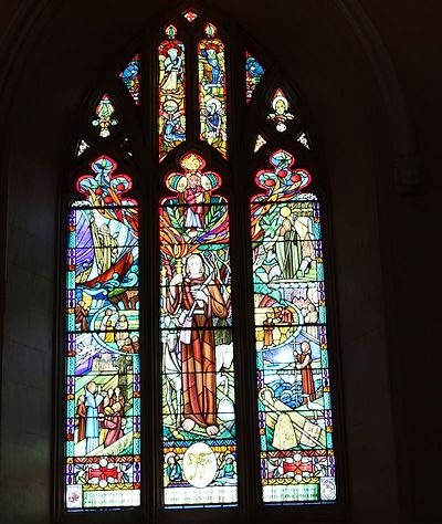 The 'Millennium Window' at Anglican St. Patrick's Cathedral in Armagh (kindly provided by the Dean of Armagh)