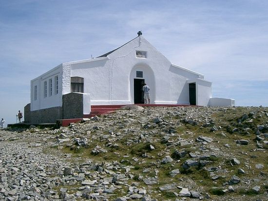 St. Patrick's Chapel on the top of Croagh Patrick