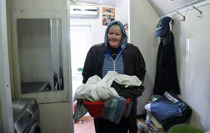 Служба «Милосердие» открыла в Москве прачечную для бездомных