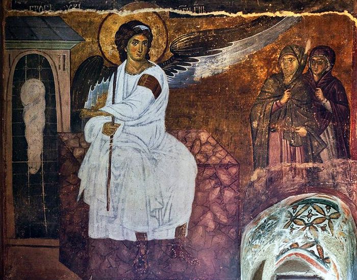 Белый ангел. Монастырь Милешева, Сербия