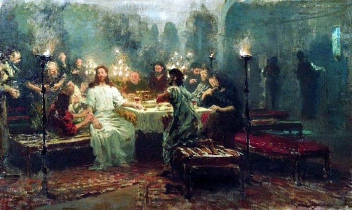 Илья Ефимович Репин – Тайная вечеря. 1903