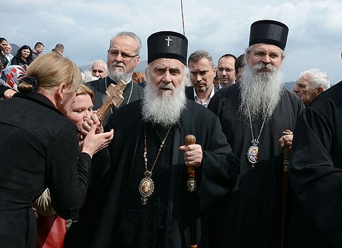 Патриарх Сербский Ириней в Косовской Митровице