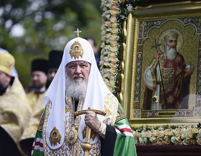 Патриjарх Кирил у Киjеву