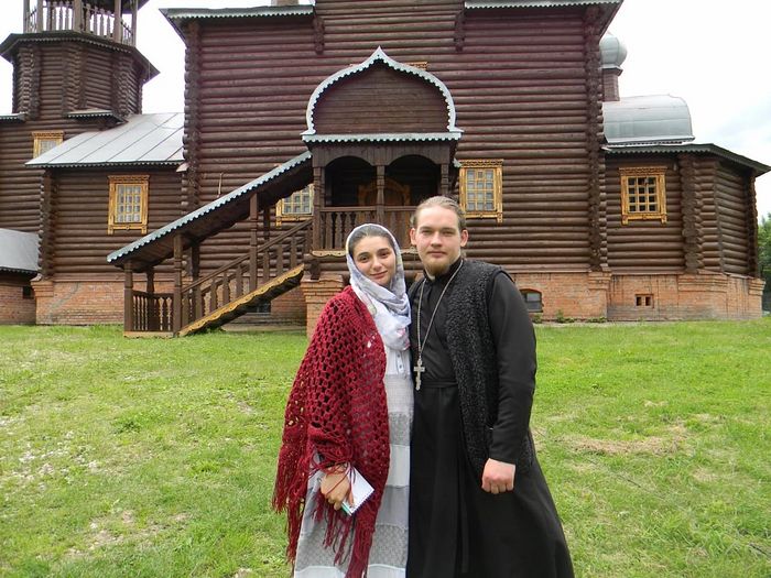 Fr. Dimitry with Matushka Sophia
