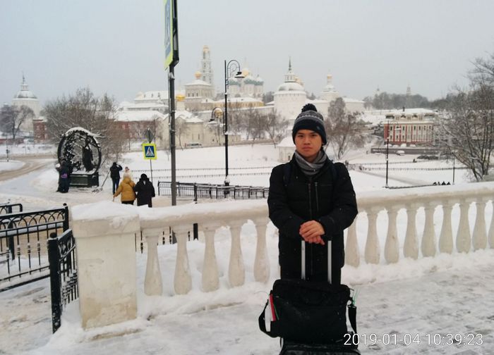 During the trip to the Holy Trinity—St. Sergius Lavra