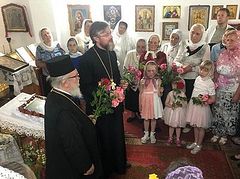 Archimandrite of Cypriot Church visits seized churches in Ukraine