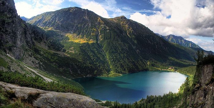 Morskie Oko Lake in the Tatra Mountains Source: http://filltrips.com