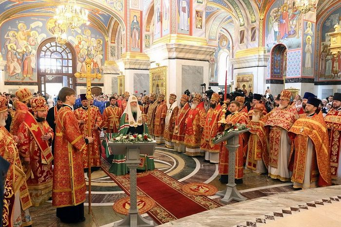 Освящение Воскресенского собора Святейшим Патриархом Кириллом. 31 мая 2019 года