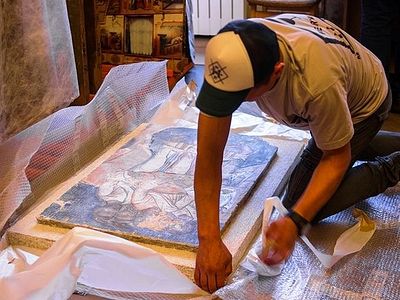 Фрески Калязинского монастыря после реставрации вернулись в Музей архитектуры