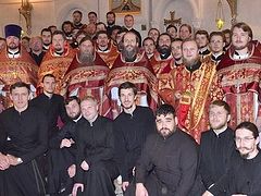 Night Liturgy on the Feast of the Holy Royal Passion-Bearers at Sretensky Monastery