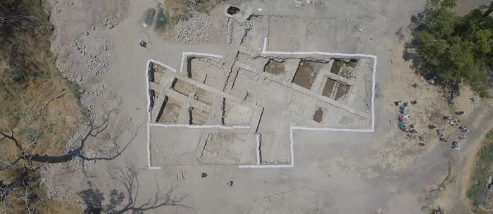 Aerial view of el-Araj. Photo: Zachary Wong