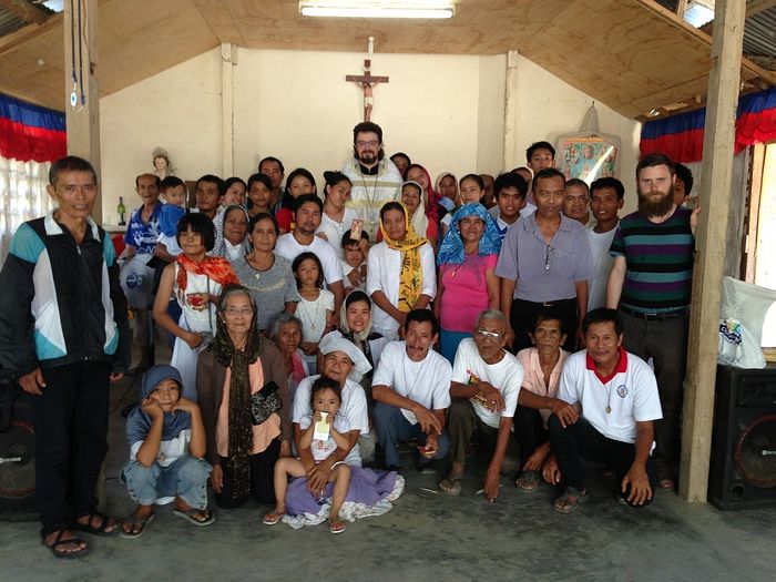 Daniel serving as a missionary in the Philippines. Photo: vk.com
