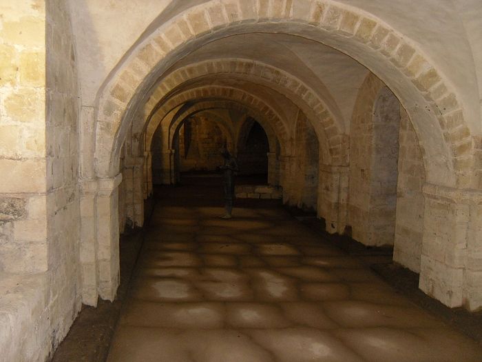 Winchester Cathedral's crypt, Hants (photo by Irina Lapa)