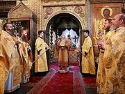 В день памяти святого равноапостольного князя Владимира Предстоятель Русской Церкви совершил Литургию в Успенском соборе Московского Кремля