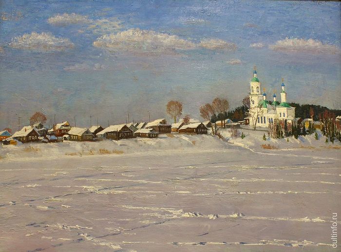 Vladimir Fedukov. Spring Is Coming Soon. 2009. Canvas, oil.