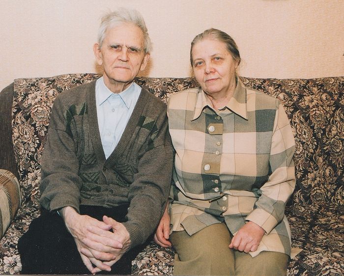 Александр Петрович Сотников с супругой, Тамарой Ивановной Голубевой