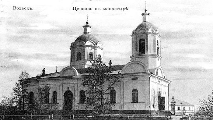 Храм в честь Владимирской иконы Божией Матери в начале XX столетия