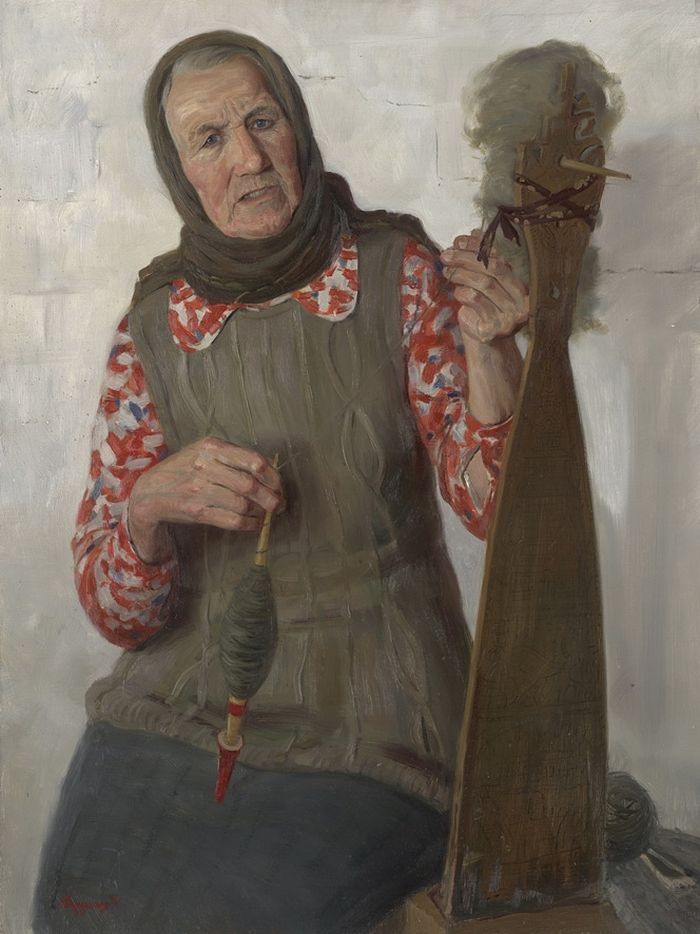 Портрет Галины Фёдоровны Липиной. 1999 год