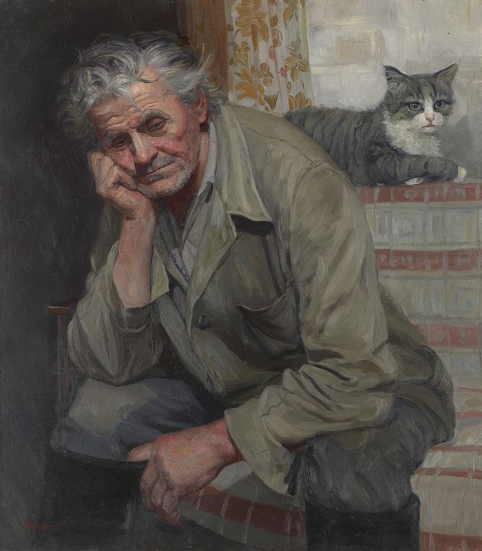 Портрет дяди Саши Королёва. 1999 год