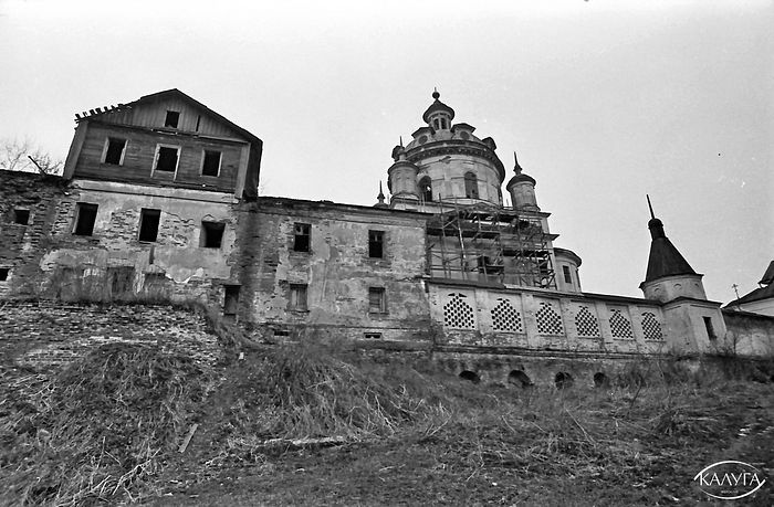Черноостровский Свято-Никольский монастырь. 1992 г