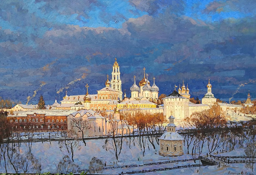 The Lavra at dawn, 2018