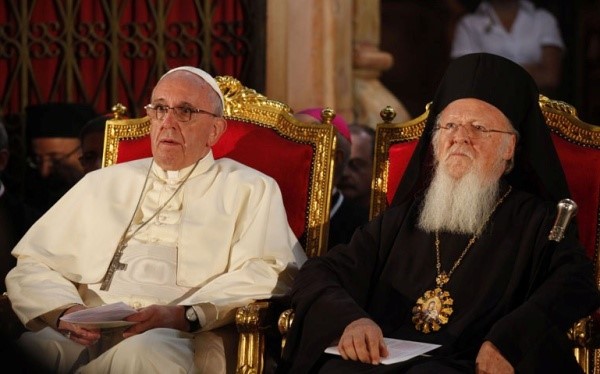 Πάπα Φράγκισκος και Πατριάρχης Βαρθολομαίος
