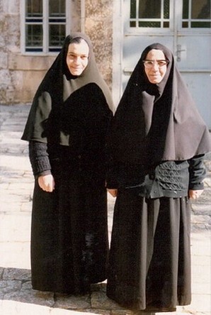 Nun Tamara and her aunt Nun Theoktista