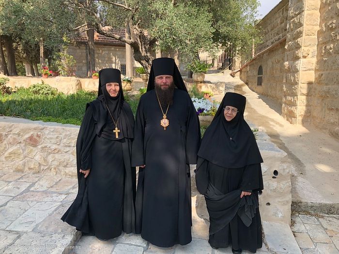 Abbess Barbara, Bishop Nicholas, Deputy Abbess Mother Raphaela