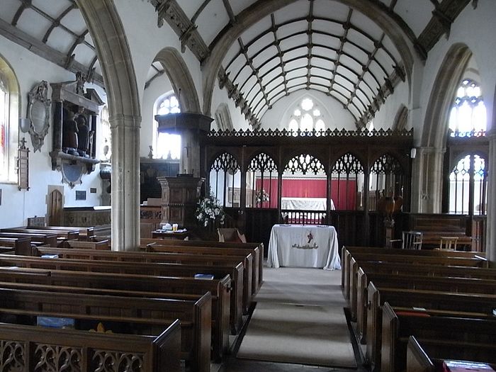 St. Decuman's Church interior, Watchet, Somerset