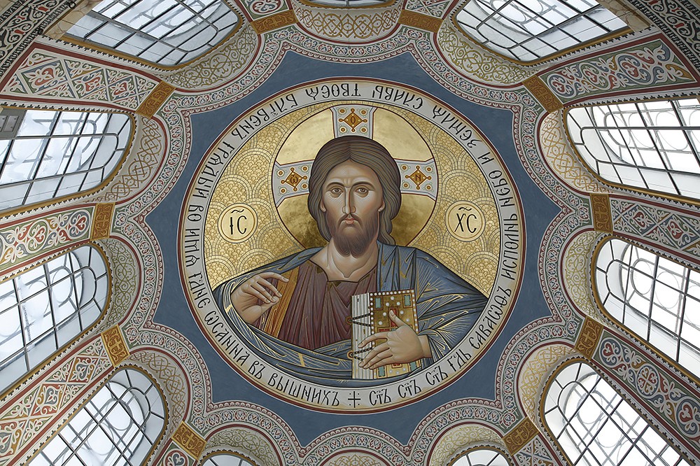 Καινούργια τοιχογράφηση του Ναού του Αγίου Νικoλάου, της Ι. Μονής Αγίας  Σκέπης του Χότκοβο από προσχέδια έως τοιχογραφίες / Ορθοδοξία