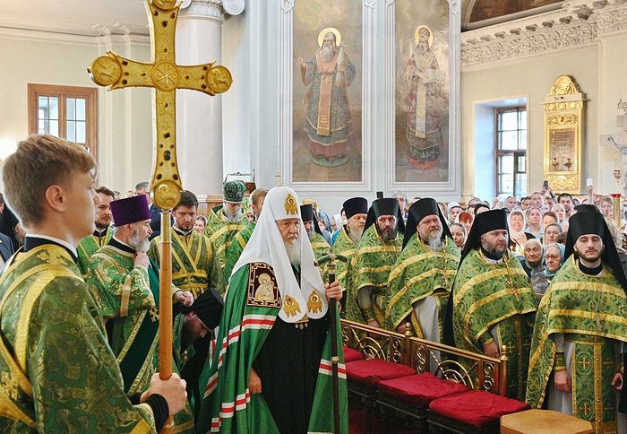 Святейший Патриарх Кирилл: Господь, несомненно, присутствует в жизни нашего народа
