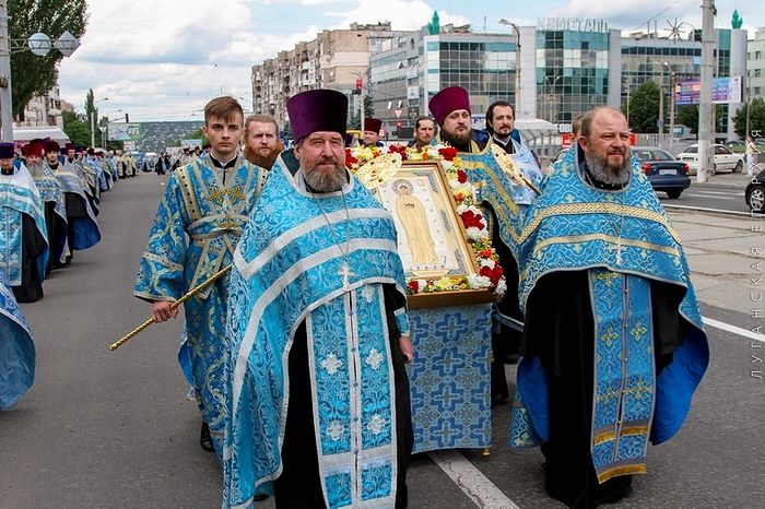 Чествование Луганской иконы Богородицы