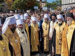 Ukrainian Orthodox Church thanks Greek clergy and lay people for support