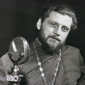 Священник Владимир Родзянко в студии BBC
