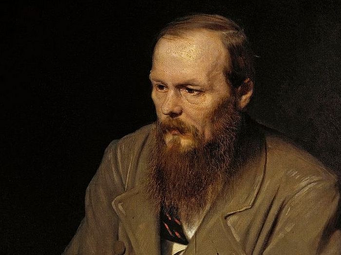 Βασίλι Περόβ. Πορτρέτο τού συγγραφέα Φ.Μ. Ντοστογιέφσκι. 1872. Μόσχα, Γκαλερί Τρετιακόφ.