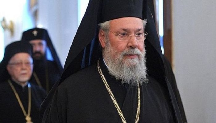 Архиепископ Кипрский Хризостом II. Фото из социальных сетей