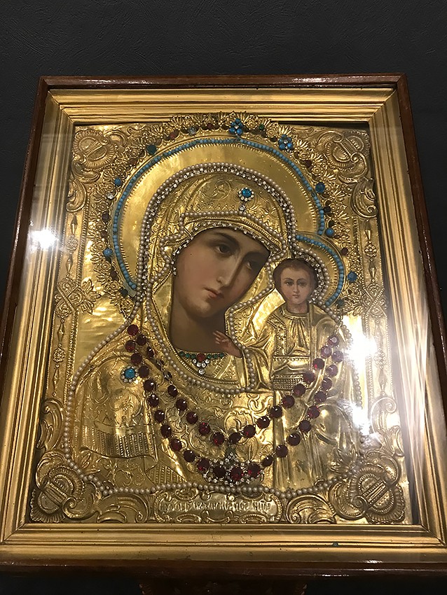 Казанская икона Божией Матери. Предположительно письма архимандрита Алипия