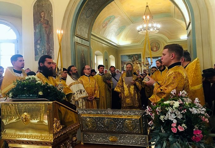 Завершилось пребывание в Москве пояса святителя Иоанна, архиепископа Шанхайского и Сан-Францисского