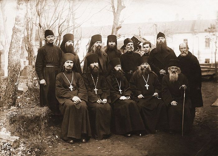 Братия Покровского монастыря. 1928 год