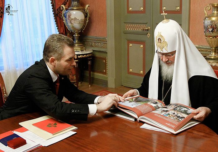 Со Святейшим патриархом Кириллом